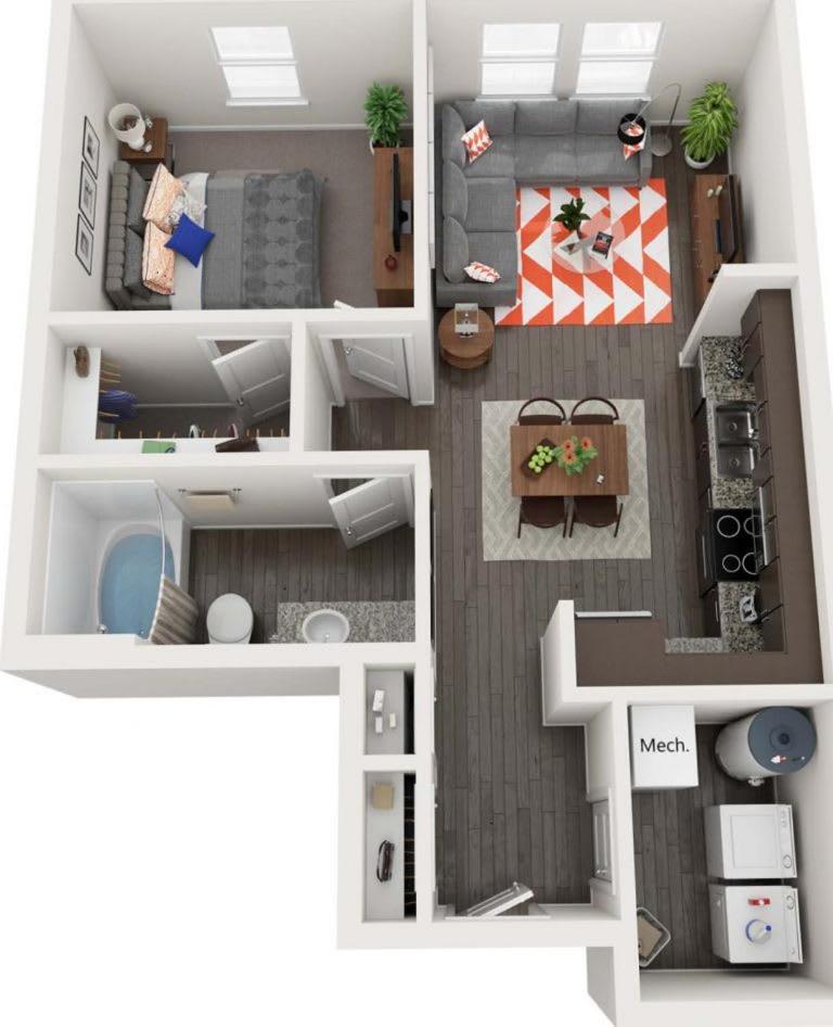 Deluxe One Bedroom Apartment Gainesville Extérieur photo